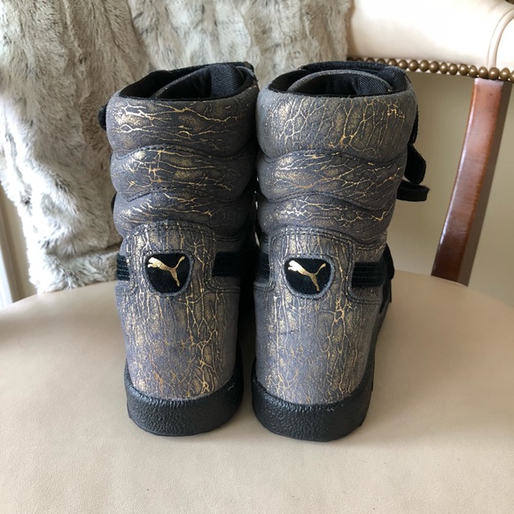 Puma Sky wedge Iri suede sneakers - Picture 6 of 8